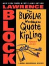 Cover image for The Burglar Who Liked to Quote Kipling